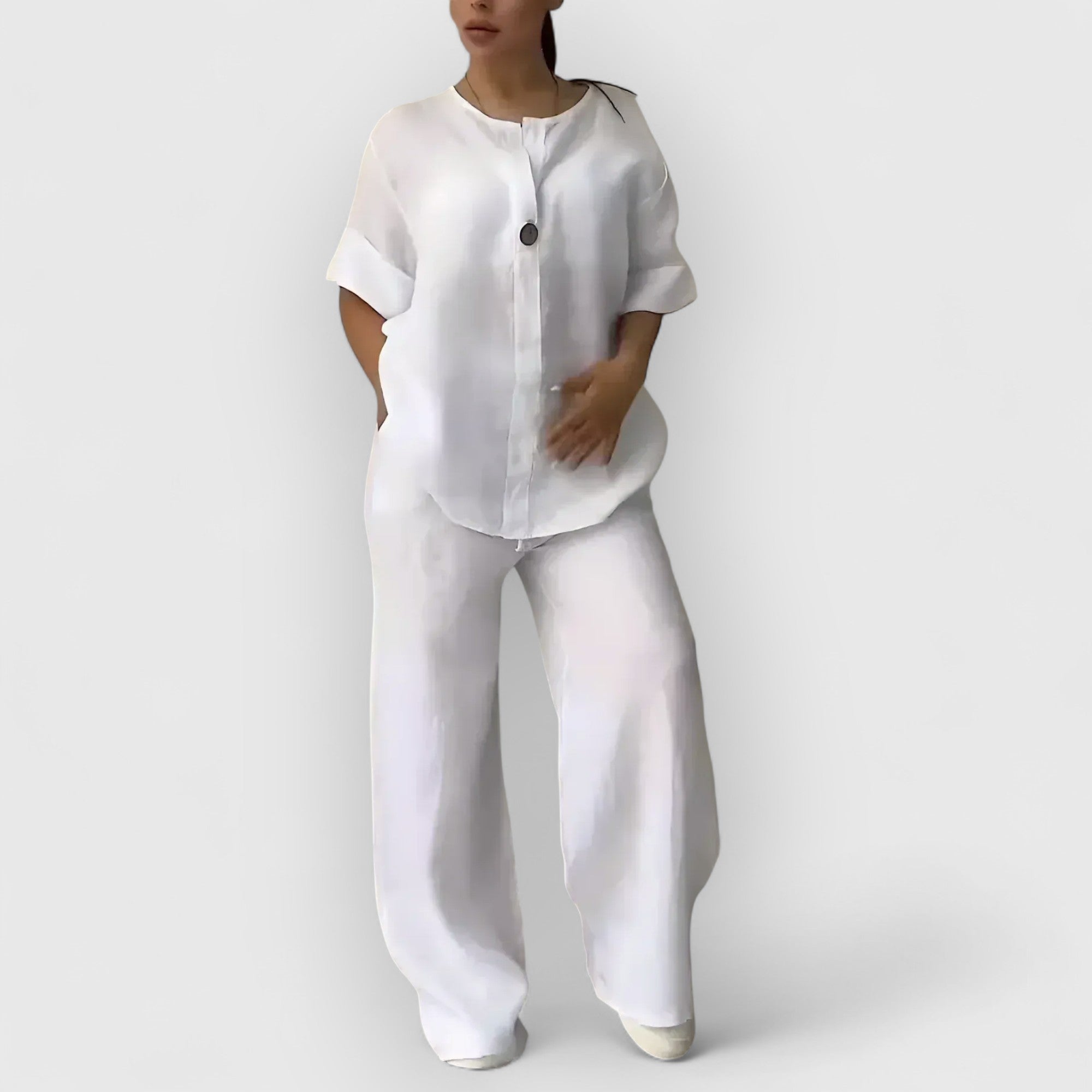 Tilda Stockholm | Margherita – Tvådelat linneset i avslappnad, elegant stil