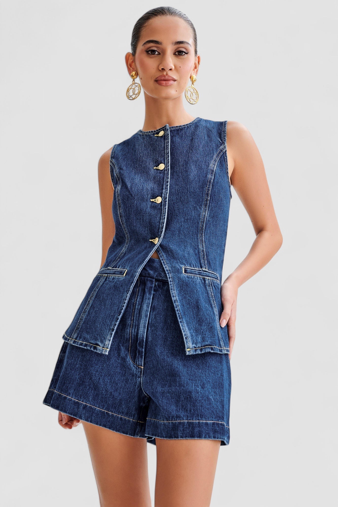 Tilda Stockholm | Ärmös jumpsuit
