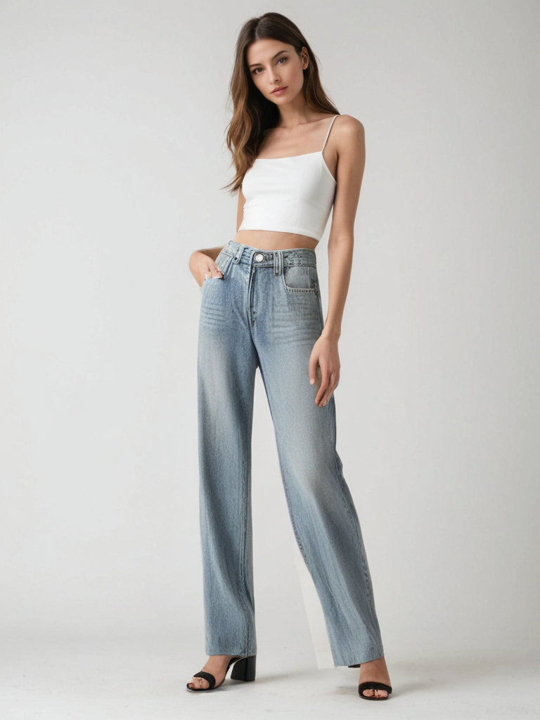 Tilda Stockholm | Vintage Utsvängd Jeans