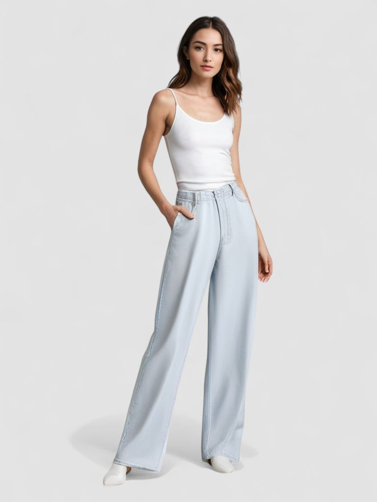 Tilda Stockholm | Utställda Jeans Blå Glaciär