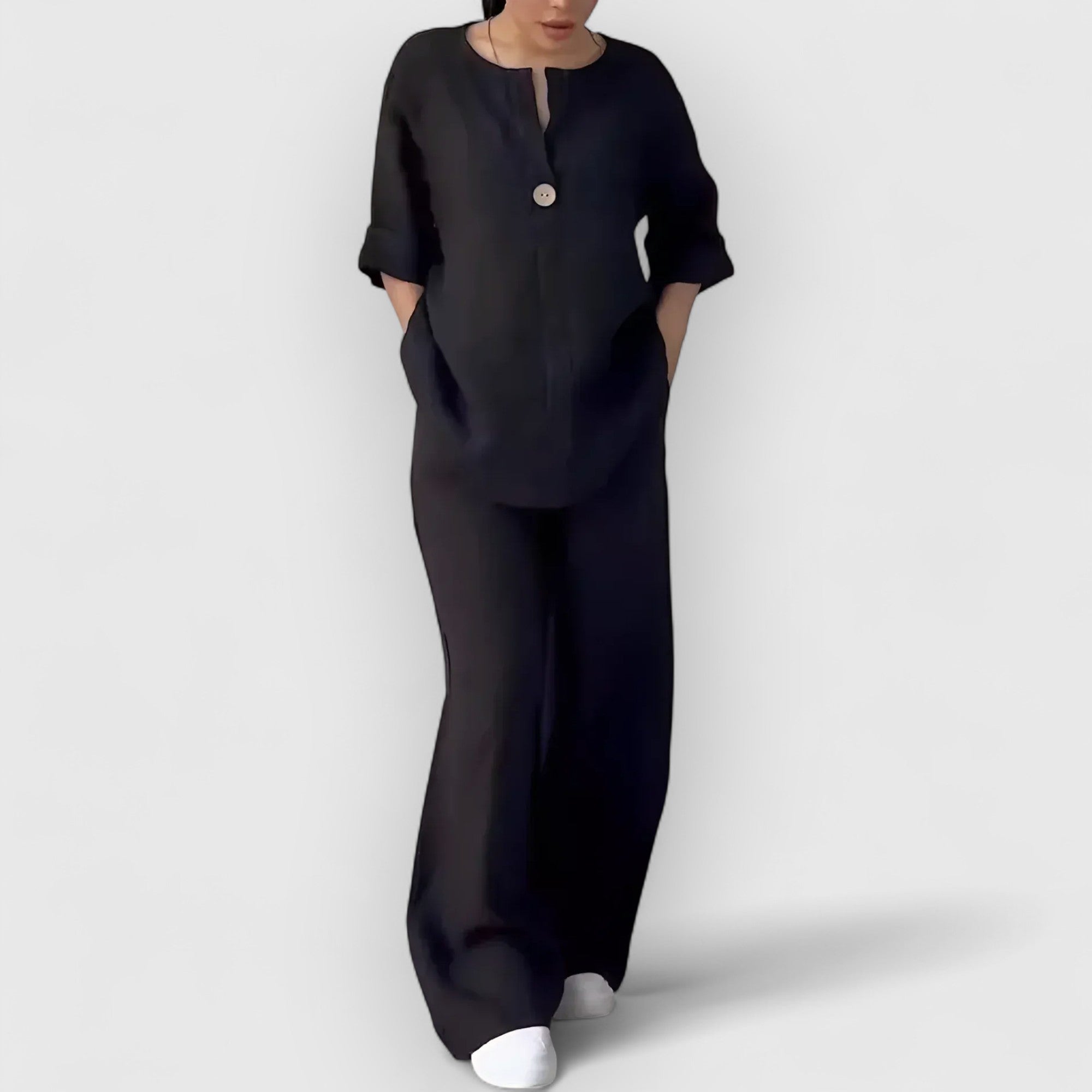 Tilda Stockholm | Margherita – Tvådelat linneset i avslappnad, elegant stil